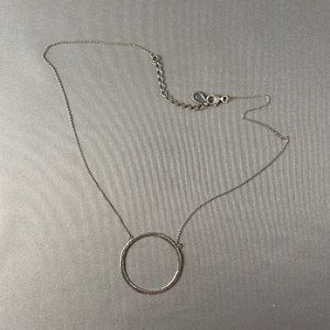 Silpada Duomo Open Circle Pendant Necklace